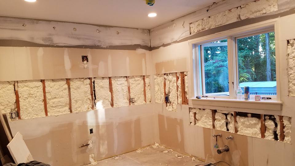Residential Spray Foam Insulation application in Hargold Ave, Staten Island, NY 10309